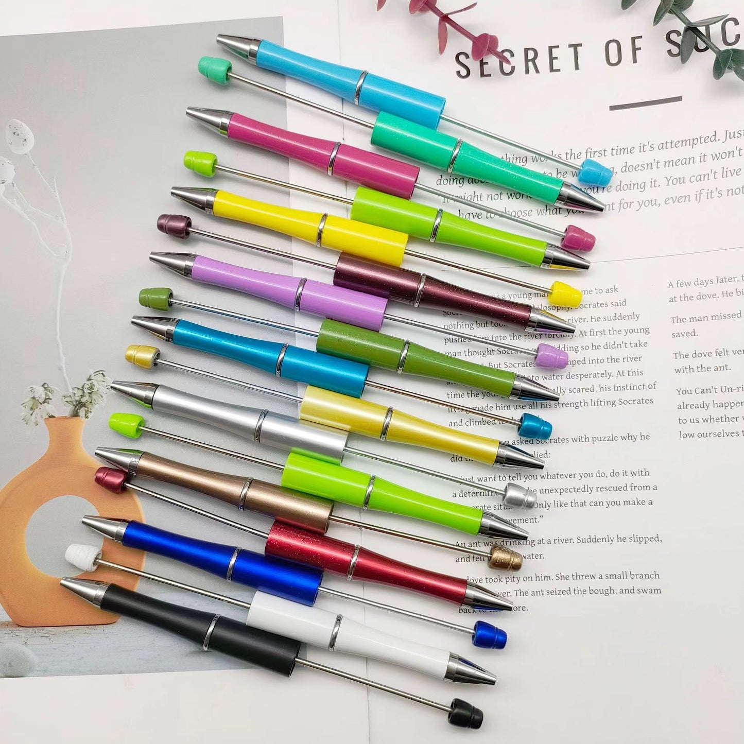 General Wholesale Colorful DIY Beads for Pen,Jewelry Making,Keychain,Necklace